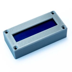 Hållare för alfanumerisk LCD 16x2, horisontell