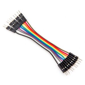 Kopplingssladdar hane-hane 100mm (10-pack)
