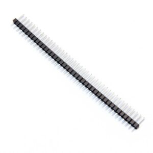 Stiftlist 2,54mm, 1x40p - svart