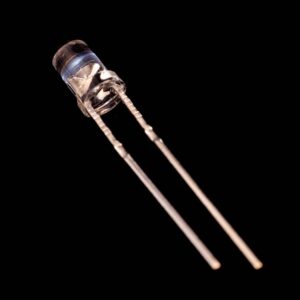 Lysdiod 3mm ljusstark vit