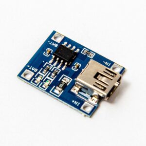 Laddningsmodul för lithium-jon-batteri, mini-USB