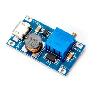 Spänningsregulator MT3608 step-up 2A med micro-USB