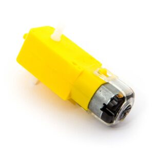 DC-motor med växellåda