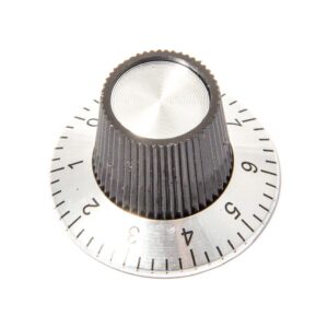 Knapp för potentiometer med gradering