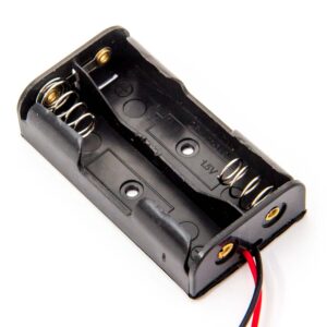 Batterihållare för 2st AA-batterier