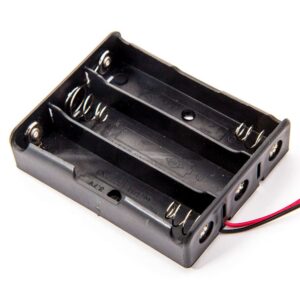 Batterihållare för 3st 18650 litium-batterier